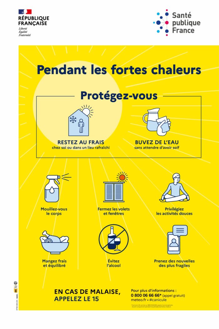 affiche canicule