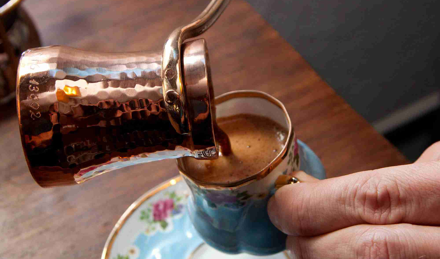 Autour d'un café turc
